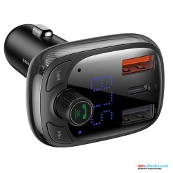 Baseus FM Transmiter T typed S-13 Bluetooth MP3 Car Charger